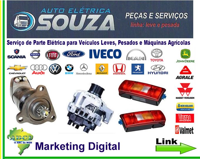 Link_01_Base_AE_Souza_ Auto Elétrica Souza, Veículos Leves, Pesados e Máquinas Agrícolas