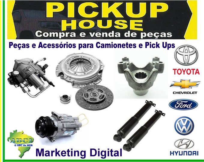 Link_01_Base_PickUp_Hose_ PickUp House , vende peças usadas de Camionetes e PickUps