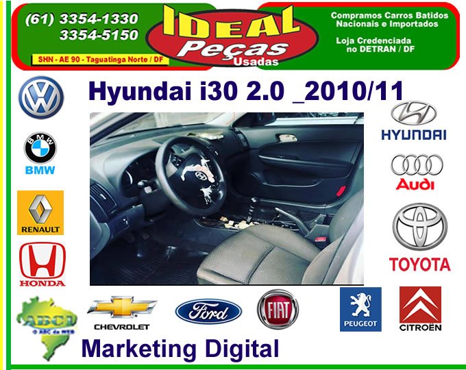 Link_02_Hyundai_i30_2010_ Ideal Peças _ Vende Hyundai i30 2.0 2010/11