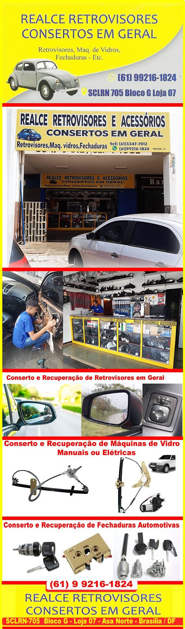 Base_Realce_Retrovisoes-6 Realce Retrovisores, Recuperação e Consertos em Brasília