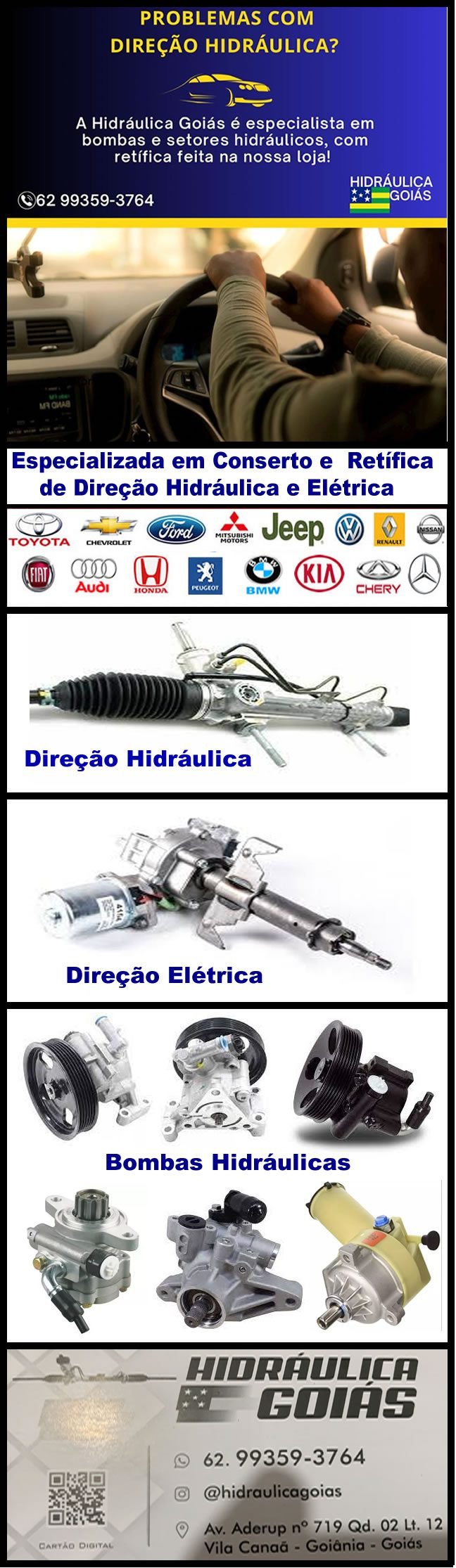 Base_Hidraulica_Goias Hidráulica Goiás , Direção Hidráulica e Elétrica