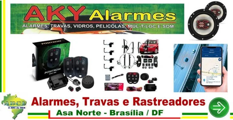 Link-_Aky-Alarmes Som Automotivo, Alarmes e Travas em Brasília / DF