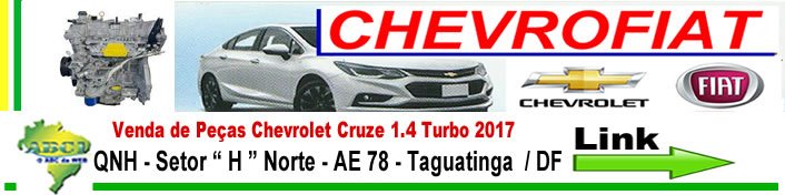 ABC1_Link_-Chevrolet-_Cruze Chevrolet Cruze 1.4 2017 vende peças em Taguatinga / DF